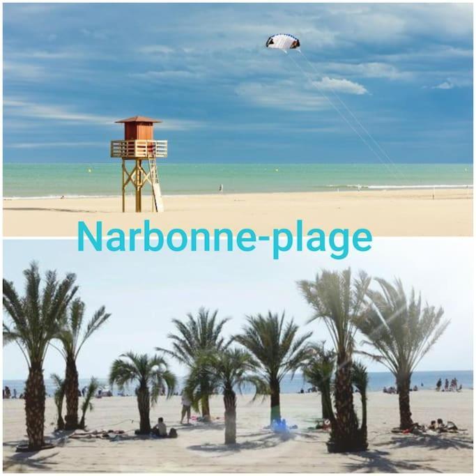 Un Bol D'Air Frais Et De Soleil Entre Campagne Et Plage Villa Béziers Exteriör bild